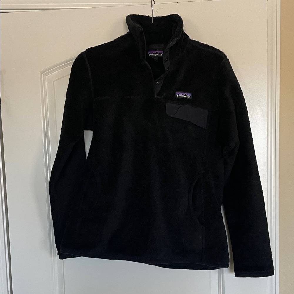 Patagonia Black Fleece Pullover Jacket